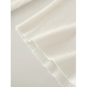 Solid Turtle Neck Rib Knit Top 4 Pack, Casual Long Sleeve Slim Versatile Sweater, Women's Clothing